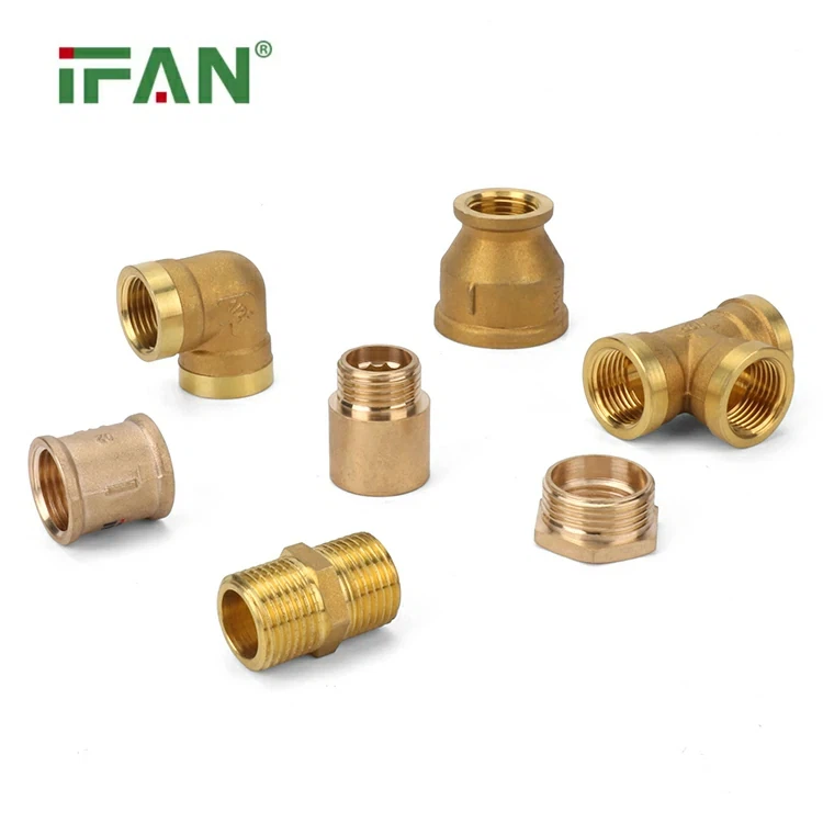 Ifan messing rørfittings