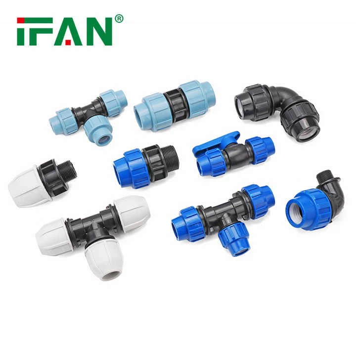 PE100 HDPE Pipe PP Fittings factory